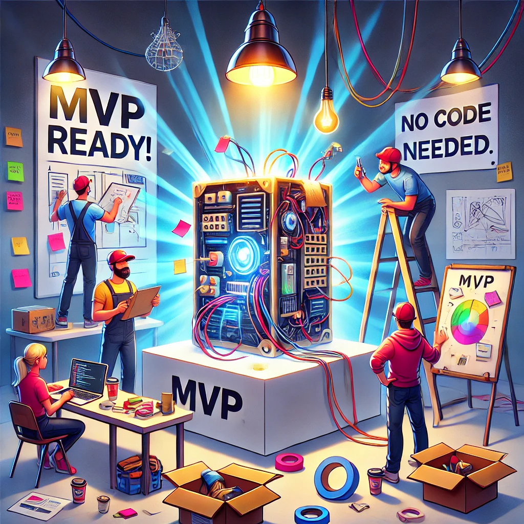 How We Created a Successful MVP Without a Single Line of code